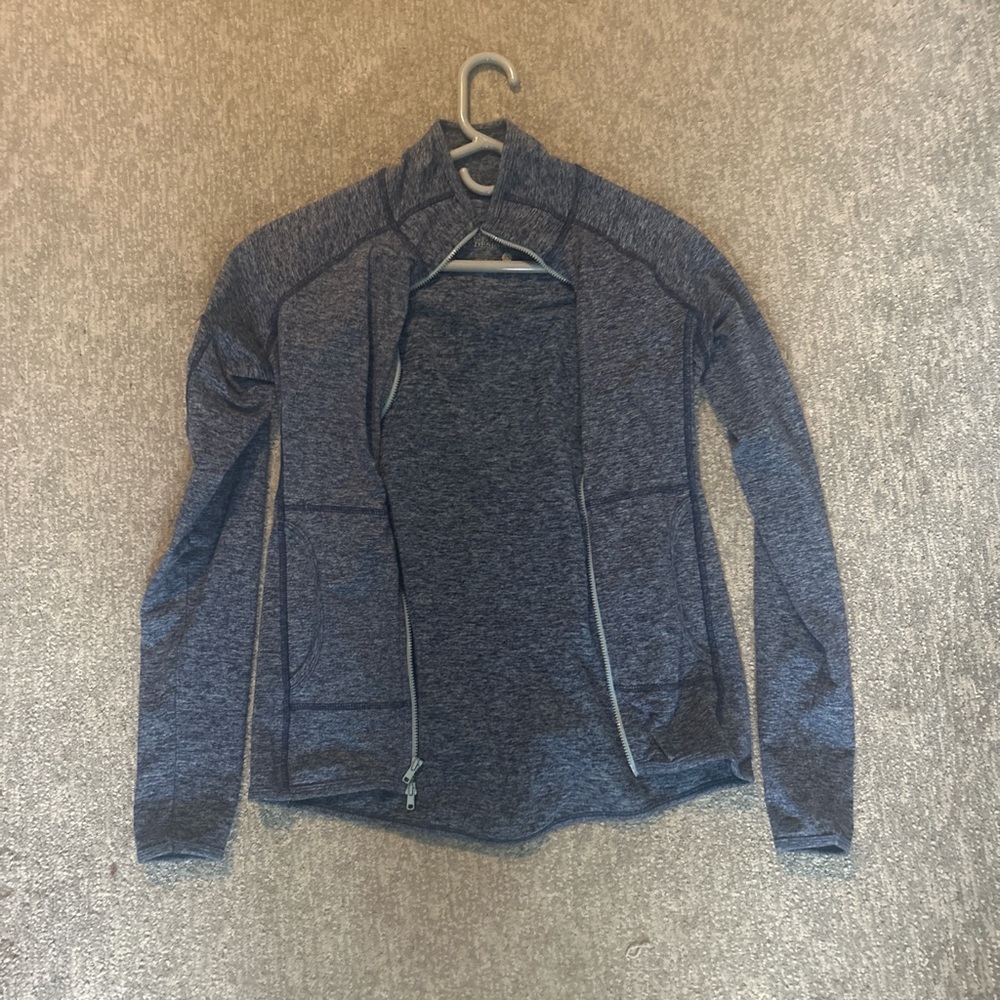 Carve Designs Blue Heathered Jacket